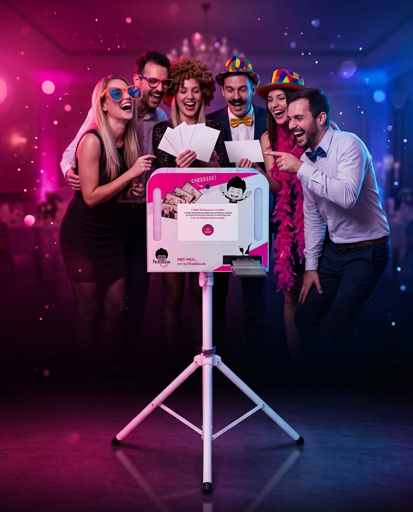 fexobox photobooth huren - all-in pakket vanaf 249€