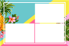 Photoboothprinttemplate Aloha – categorie Party