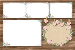 Photoboothprinttemplate Bouquet Beauty – categorie Huwelijk
