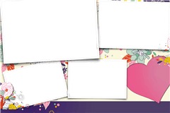 Photobooth printtemplate Wedding1 - categorie Hochzeit