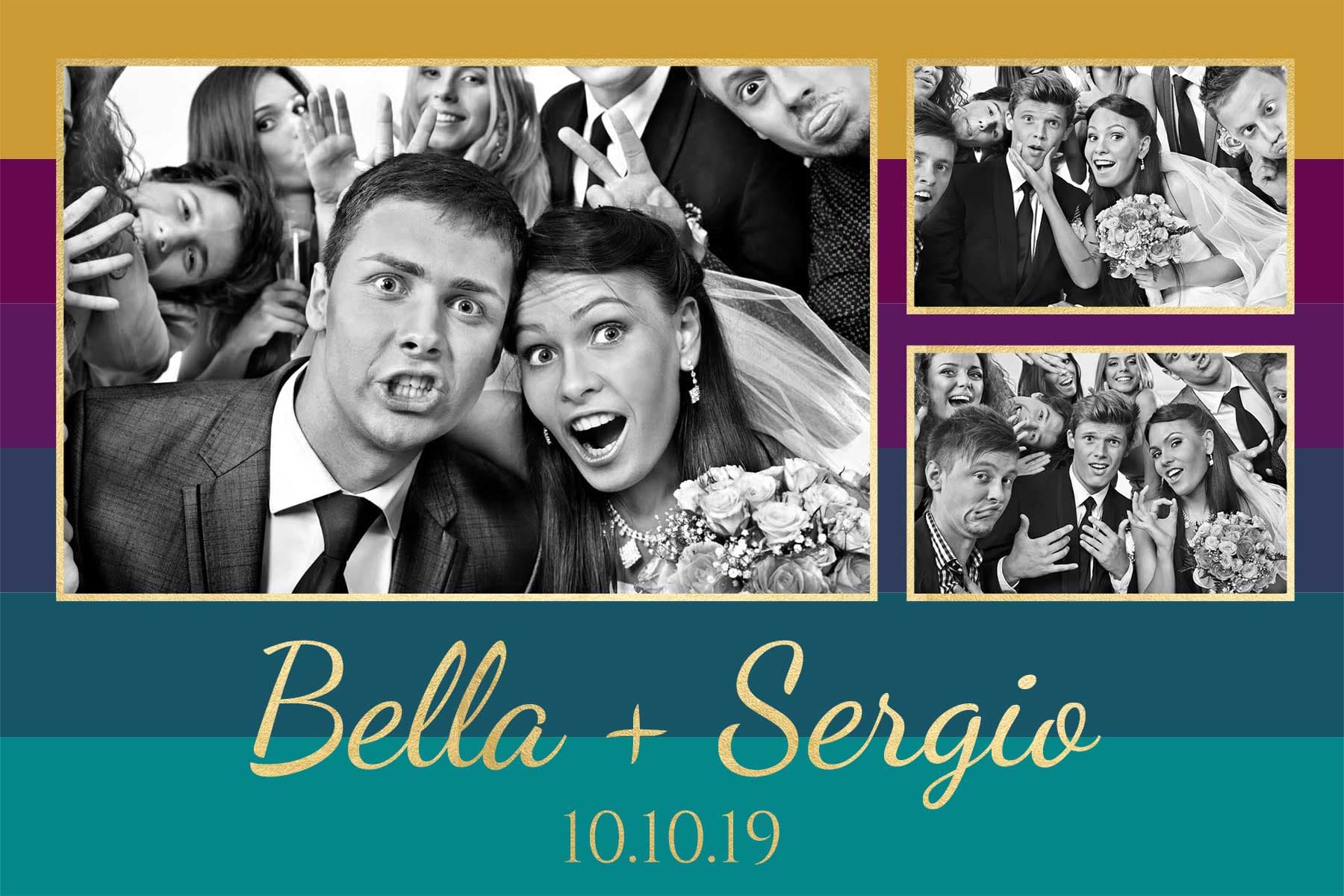 Photobooth printtemplate Jewels