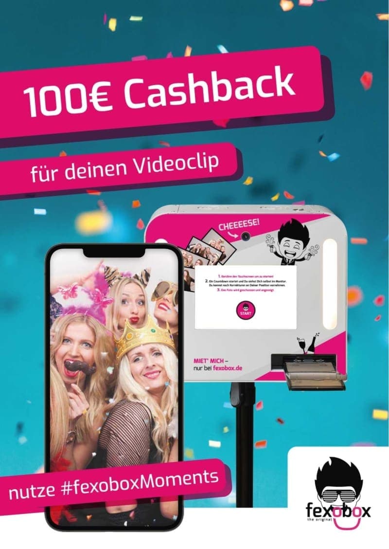 fexobox videoclip-actie - deel je photobooth momenten